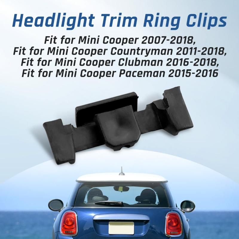6/10/12PCS Car Headlight Frame Clip Fastener For Mini Cooper R55 R56 R57 R58 R59 R60 F56 F60 51132752145 Car Accessories
