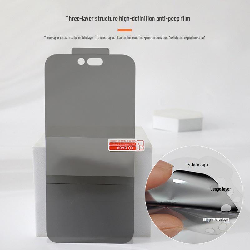 Антишпионская гидрогелевая пленка TPU для Nothing Phone 3A Pro/2 Pro - Защитная пленка для экрана высокой четкости