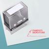 PARENTS SIGNATURE Self Inking Rubber Stamp Custom Colop Office Stationary P20 Mini Stamper