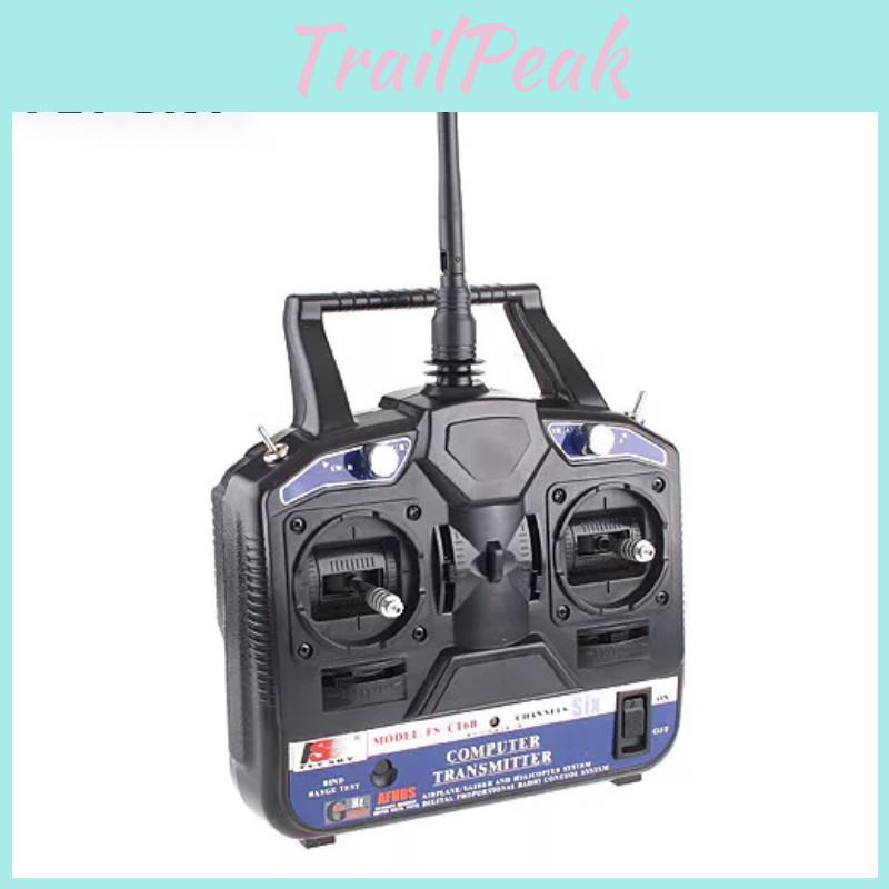 Flysky Fs-ct6b 2.4g Six Channel Remote Control Helicopter With Receiver For All Ages