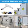 Многофункциональные бытовые инструменты Внутренний треугольный ключ Гаечный ключ Лифт Водомер Шкаф электрического управления Электросчетчик Клапан
