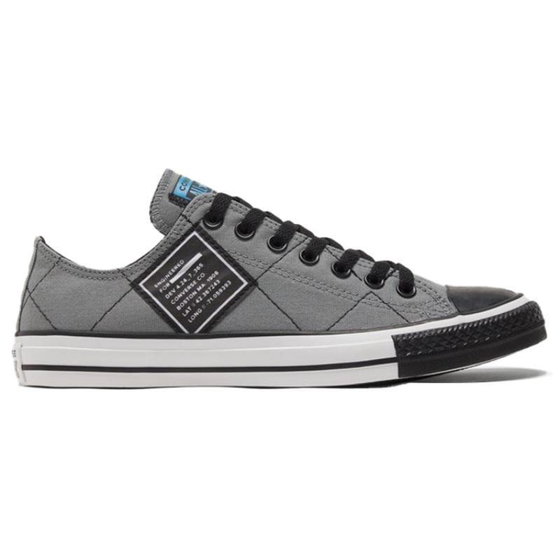 Converse Кеды Chuck Taylor All Star Удобные и Повседневные Легкие Амортизация Низкие Эспадрильи Унисекс Серые