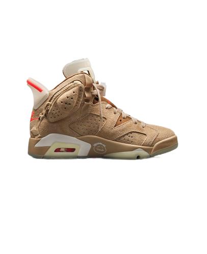 Air Jordan 6 Retro x Travis Scott Mid British Khaki NewDH0690-200