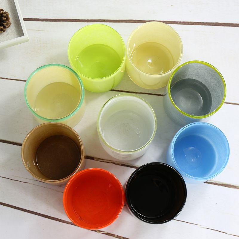 Гидропонная стеклянная цилиндрическая ваза для сциндапсуса и спатифиллума - Прозрачный контейнер для выращивания в воде с бесплатной доставкой.