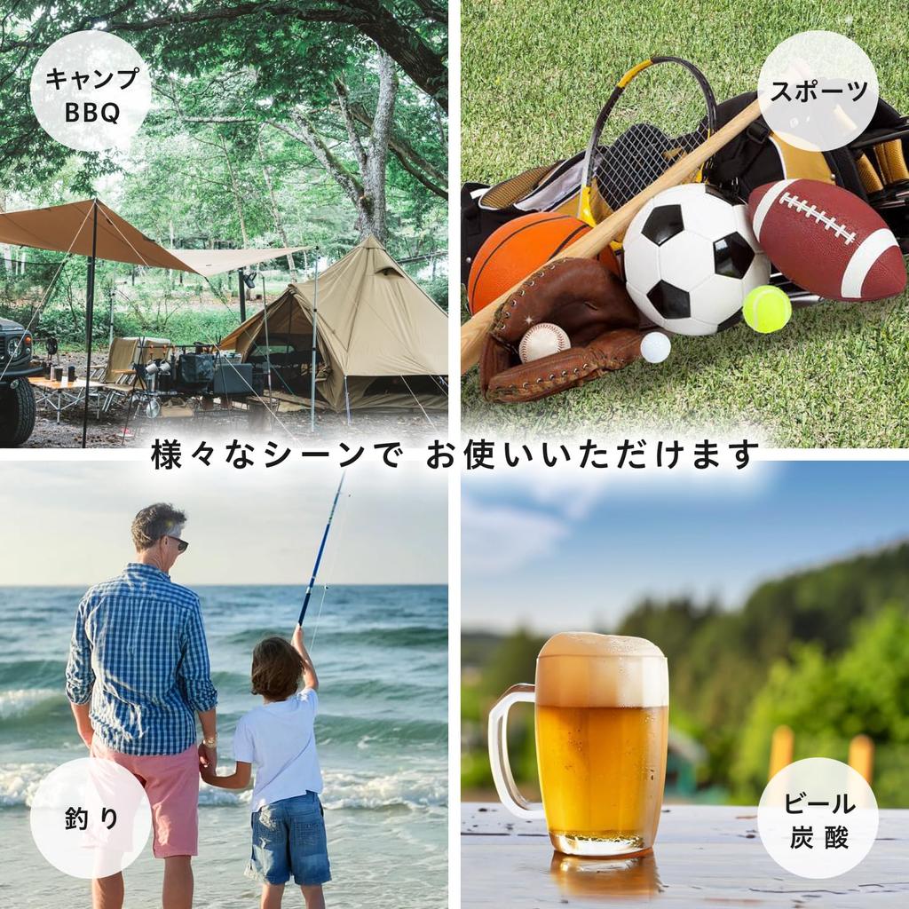 FOXDOOR Ice Water Large Ice Cold Совместим с газированной кувшином из нержавеющей стали, неплавящаяся бутылка, Growler, газированная, 1,9 л, емкость, контейнер,