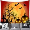 Celebrate Halloween Art Tapestry Wall Hanging Home Decor Tapestry Room Living Room Dorm Wall Decor Backdrop Cloth