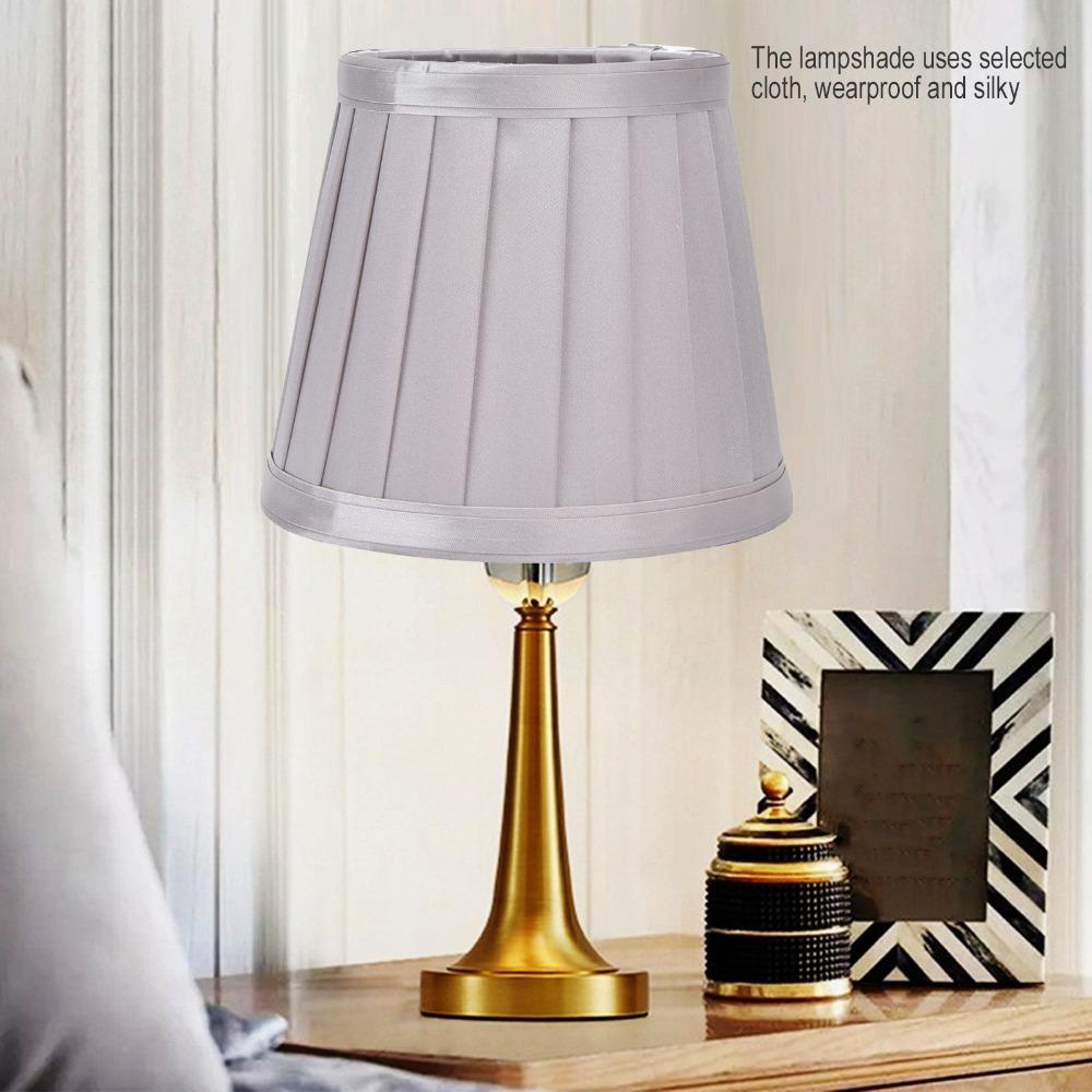 2PCS Lightweight Table Lampshade Clip On Design Lamp Shades Modern Simple Lampshade Chandelier