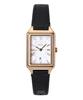 Raquel Leather Strap White Dial Quartz ES5310 Women's Watch