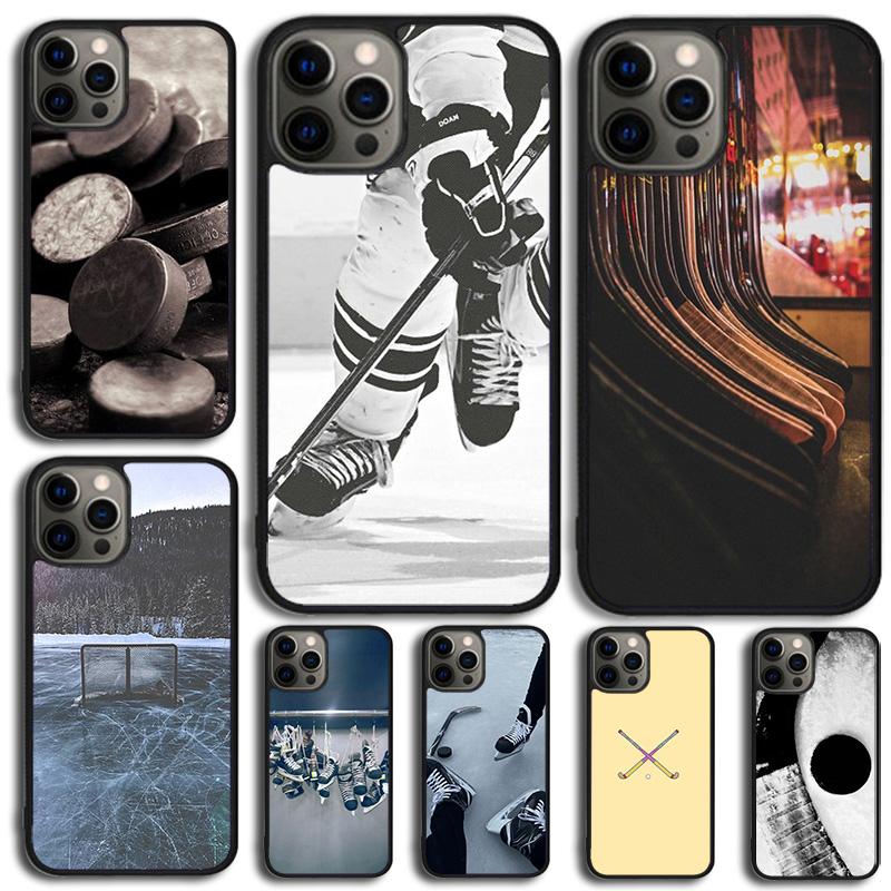 Ice Hockey Phone Case For iPhone 17 Air 14 15 16 16e 13 12 Max Cover For Apple iPhone 17 Air 11 Pro Max Plus Coque