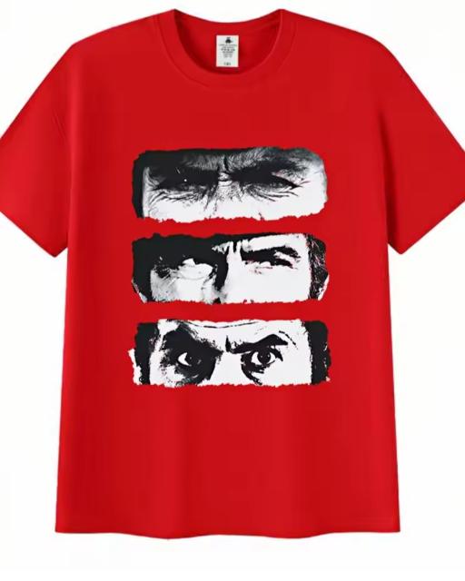The Good The Bad And Ugly Tv Graphic Print Unisexs TShirt Harajuku Fashion Casual Short Sleeve Gothic Garunisext Cotton TShirt