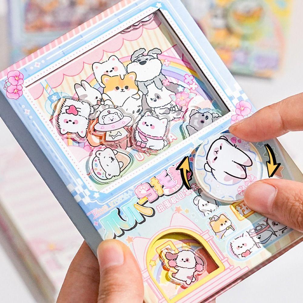 Мультяшный дневник с карманом, школьные канцелярские товары, планировщики, новый мини-блокнот, офисные принадлежности