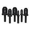 6pcs Bearing Steel Tube Expander Bit Triangle Shank Swaging Drill Bit Set  For Air Conditioner