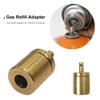 Durable Metal Hiking Camping Tank Accessories Gas Refill Gas Cylinder Refill Adapter Stove Adaptor