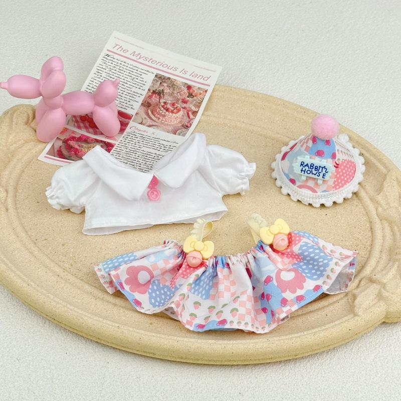 Унисекс 20 см Хлопковая Плюшевая Кукла Одежда - Нарядные Модные Наряды