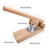Hand Press Mochi Skin Maker Manual Dough Presser Kitchen Accessory Qingtuan Ball Mould  Dessert