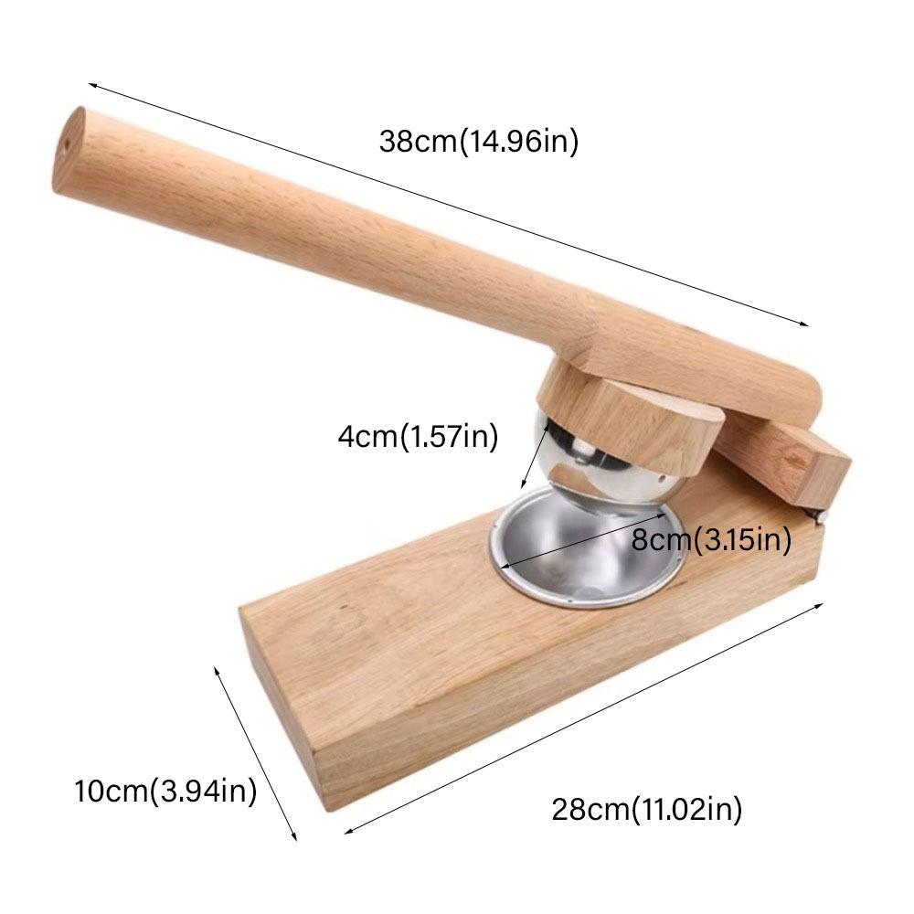 Hand Press Mochi Skin Maker Manual Dough Presser Kitchen Accessory Qingtuan Ball Mould  Dessert