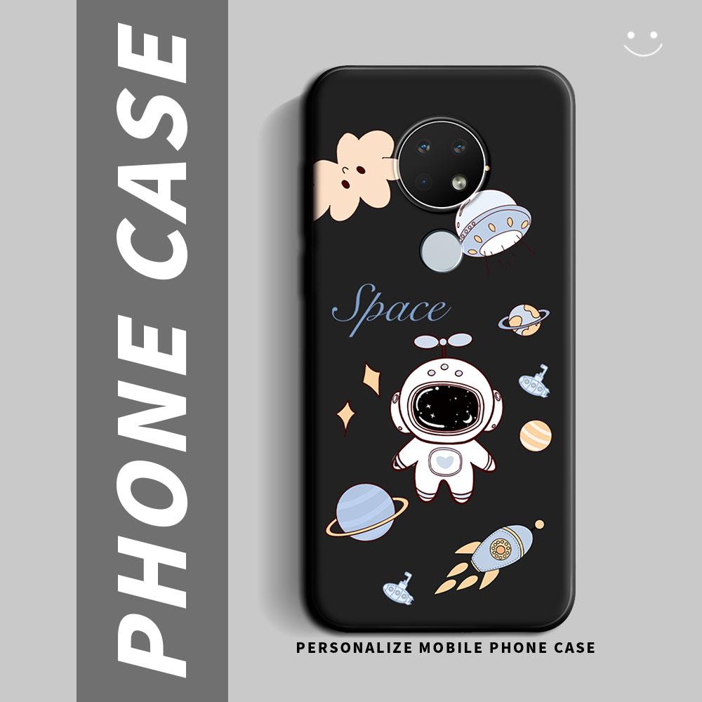 For Nokia 7.2 6.3 6.2 5.4 5.3 5.4 Case Cartoon Cute Flower Shockproof Silicone Soft Phone Case For Nokia 3.4 2.4 1.4 Back Cover