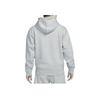 Nike Спортивная толстовка с капюшоном Solo Swoosh из флиса, темно-серая меланжевая DX1356-063