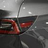 Carbon Fiber Side Tail Lamp Charging Port Panel Cover Trim For Tesla Model 3/Y