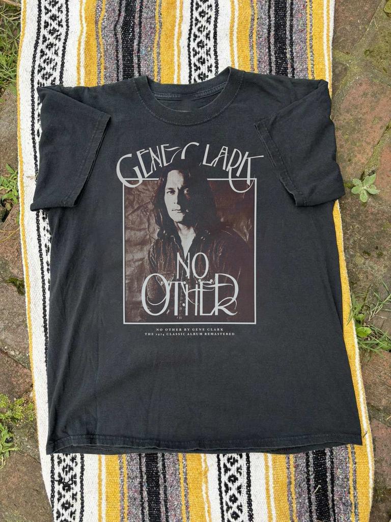 Gene Clark - No Other Unisex Tee Shirt Cotton Full Size ZA790