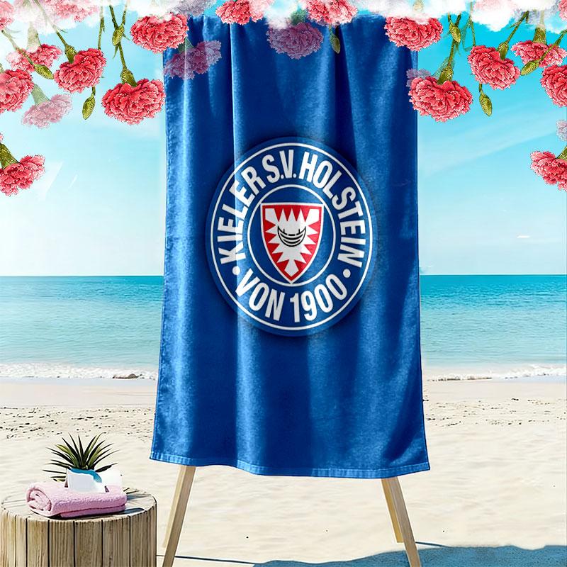 Kiel Glory Print Beach Towel, Large Soft Quick Dry Towel for Beach Camping Swimming
