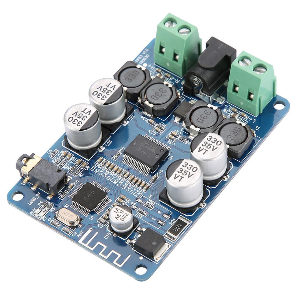 TDA7492P 2x25W Bluetooth V2.1 Audio Power Amplifier Board with AUX Interface HW‑893