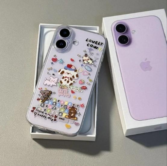 Прозрачный чехол с животными для Apple 13/14 Pro, 15, 16, 17 Pro Max