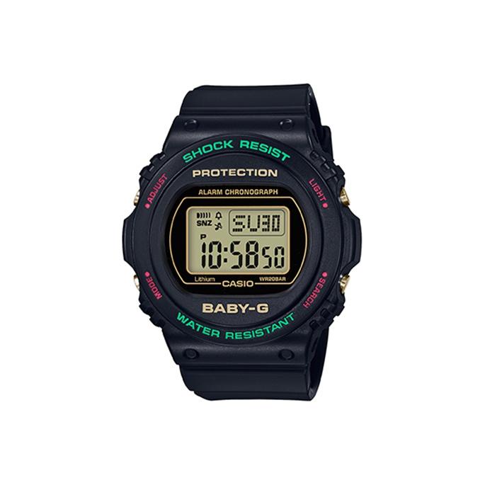 Casio Женские часы BABY-G Черные BGD-570TH-1PRD BGD-570TH-1PRD