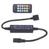 Мини RF Dimmer Controll LED Color Temperature Controller 17 Keys Strip Light Controller