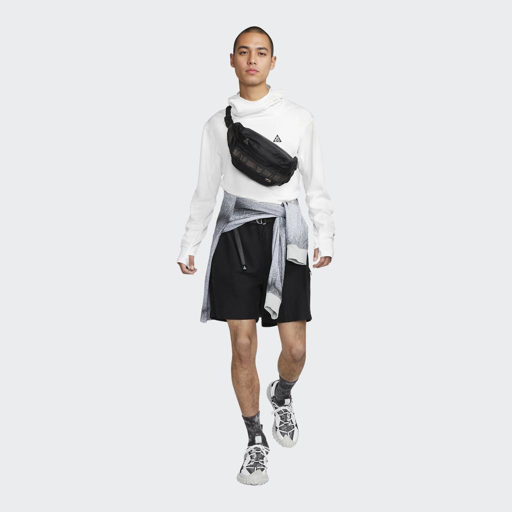 Nike ACG Dri-Fit ADV Lava Tree Толстовка с вышивкой и свободными длинными рукавами Мужские топы Белый DX6968-121