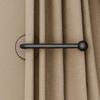 Log Walnut Curtain Hook Traceless Binding Tape Holder Durable Decorative Hook  Bathroom