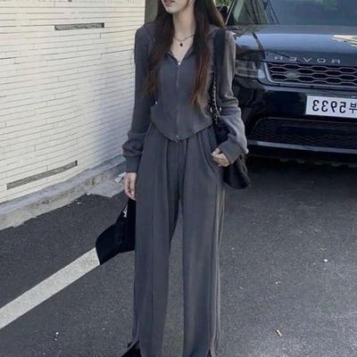 Женские комплекты из 2 предметов для женщин, объемные комплекты из полосатых свитеров