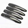 Carbon Fiber Car Door Handle Cover Trim Stickers For Nissan March Micra 2017 2018   Car Styling