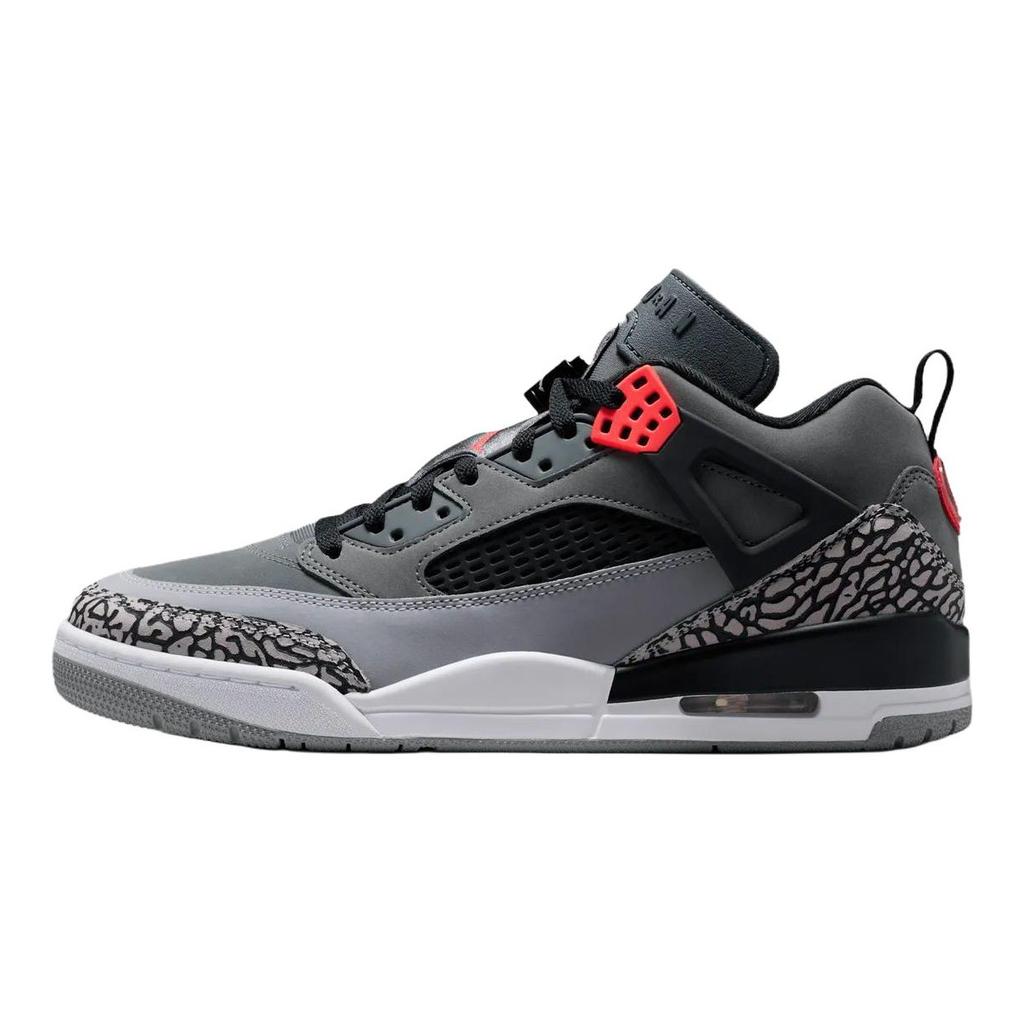 Jordan Spizike Дышащие Низкие Винтажные Баскетбольные Кроссовки Унисекс Серые FQ1759-011