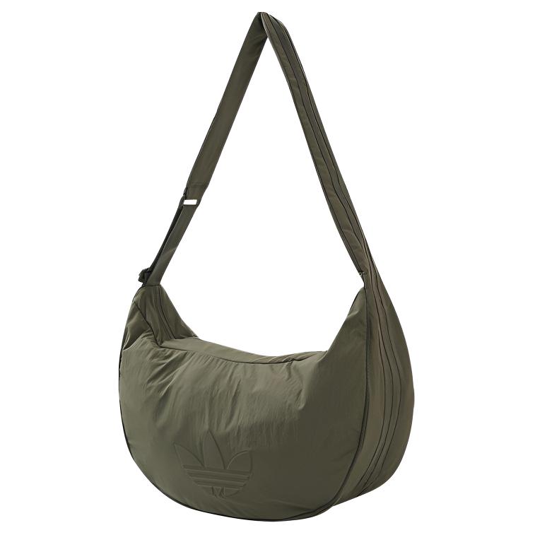 Adidas Originals Trefoil Versatile Shoulder Bag Unisex Green KE9857