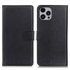 For iPhone 16 Pro Case PU Leather Litchi Texture Magnetic Flip Phone Cover