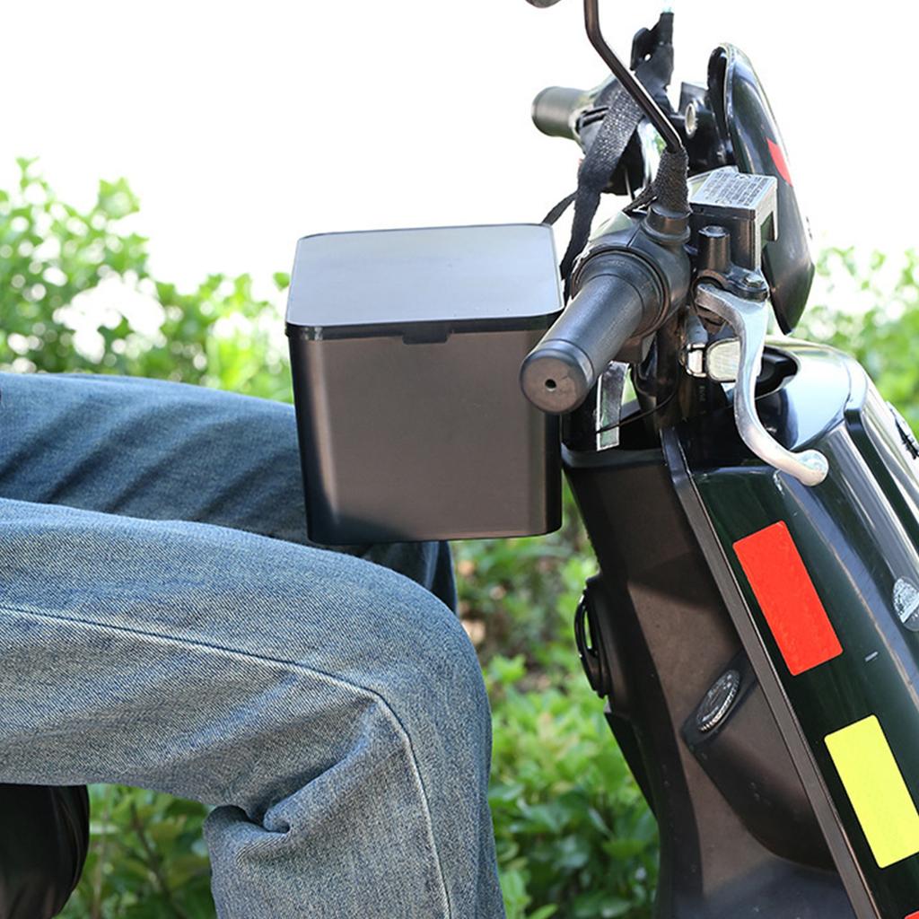 Waterproof Motorcycle Storage Box Waterproof Motorcycle Accessory Storage Box Large Capacity With Lid Design