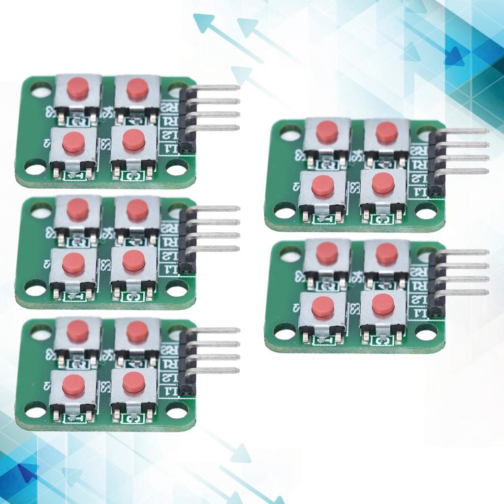 5PCS 2x2 Scan 4 клавиатура модуль массив клавишный переключатель модуль для электрического управления