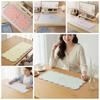 Gingham Mouse Pad Cute Table Blotter Table Cushion Desk Mat  Students
