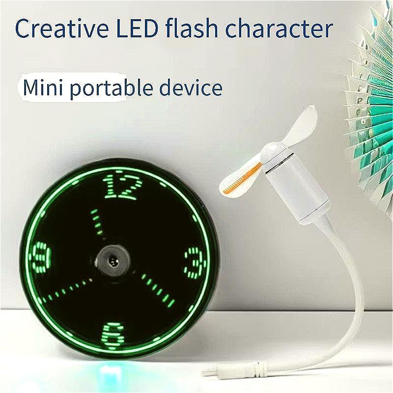 Новый Гибкий USB-вентилятор на гибкой ножке Портативный Мини-вентилятор Охлаждающий Тихий Настольный вентилятор для ноутбука Офиса Спальни Вентилятор на шею Перезаряжаемый