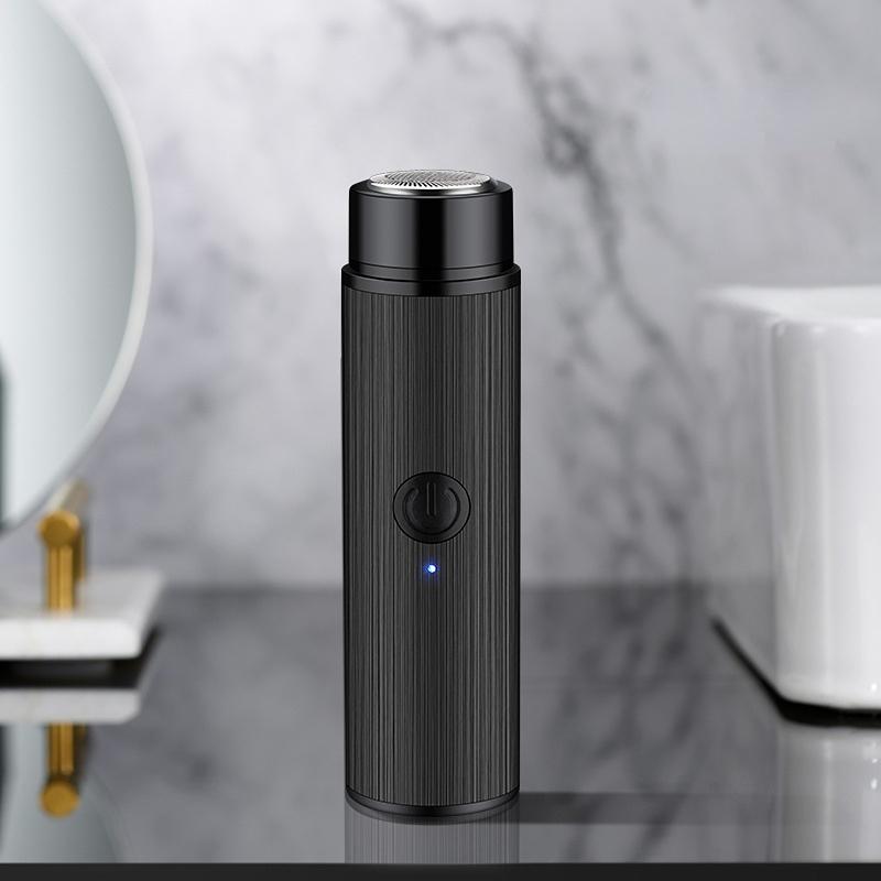 Мини-электробритва для мужчин, портативная, автомобильная, дорожная, перезаряжаемая, бритва для профессионального удаления волос, ухода за лицом и телом