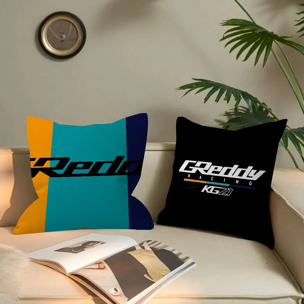 GGreddyY Anime Pillow Gifts Home Office Furnishings Bedroom Sofa Car Cushion Cover Case 45x45cm