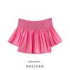 Kaslead New Arrival Women's Clothing Fashion Style Fashion Minimalist Neckline Elastic Decoration Tops 3539920