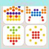 Деревянные стаканчики для сортировки по цвету и stacking-игр для детей. Обучающая игра и развитие концентрации