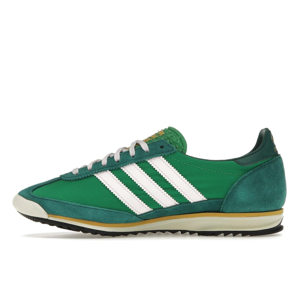 Adidas SL72 Collegiate Зеленые женские кроссовки Night-Indigo Semi-Green-Spark IE3427