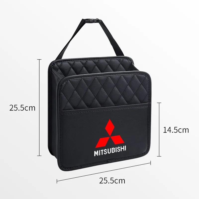 Car Seat Back Organizer for Mitsubishi Outlander Lancer ASX Multi Pocket Storage Bag Hanging Organizer Auto Interior Accessories
