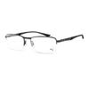 Puma Galleria Puma Eyeglass Frame PU0094O 001 Полуободковая металлическая оправа для мужчин и женщин