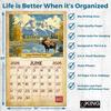 2026 Vintage National Parks Wall Calendar 16-Month X-Large Size 14x22, Retro-Classic Calendar by The KING Company-Monster Calendars