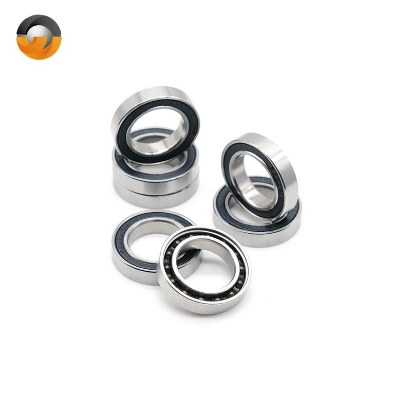 2PC 6808 Hybrid Ceramic Bearing 40x52x7 mm ABEC-7 Bicycle Bottom Brackets & Spares 6808RS Si3N4 Ball Bearings