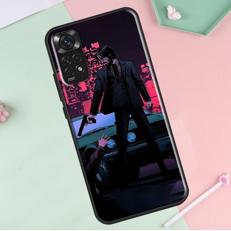 John Wick For Redmi Note 12 Pro Plus Cover For Redmi Note 10 8 9 11 Pro 12S 11S 10S 9S 9C 10C 12C Case